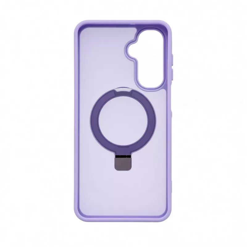 Evelatus Capa Shield para Samsung Galaxy A17 4G / A17 5G com MagSafe e suporte, anel mate, lilás lavanda