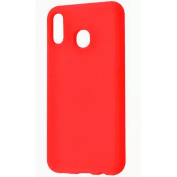 Evelatus Samsung Galaxy A20e Capa de Silicone Nano Soft Touch TPU Vermelha