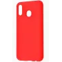 Evelatus Samsung Galaxy A20e Capa de Silicone Nano Soft Touch TPU Vermelha