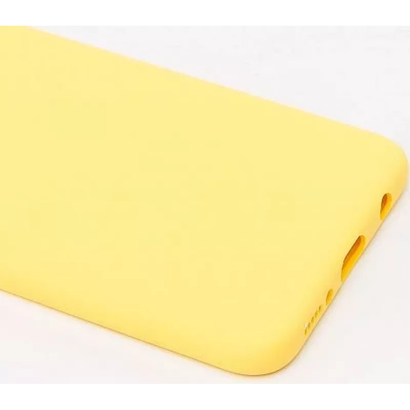 Evelatus Capa de Silicone Nano Soft Touch TPU Amarela para Samsung Galaxy A20E