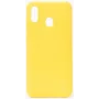 Evelatus Capa de Silicone Nano Soft Touch TPU Amarela para Samsung Galaxy A20E