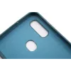 Capa de silicone Soft Touch Evelatus para Samsung Galaxy A20e com alça azul