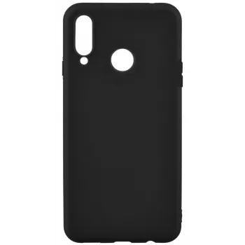 Evelatus Capa de silicone nano Soft Touch TPU para Samsung Galaxy A20s Preto