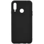 Evelatus Capa de silicone nano Soft Touch TPU para Samsung Galaxy A20s Preto