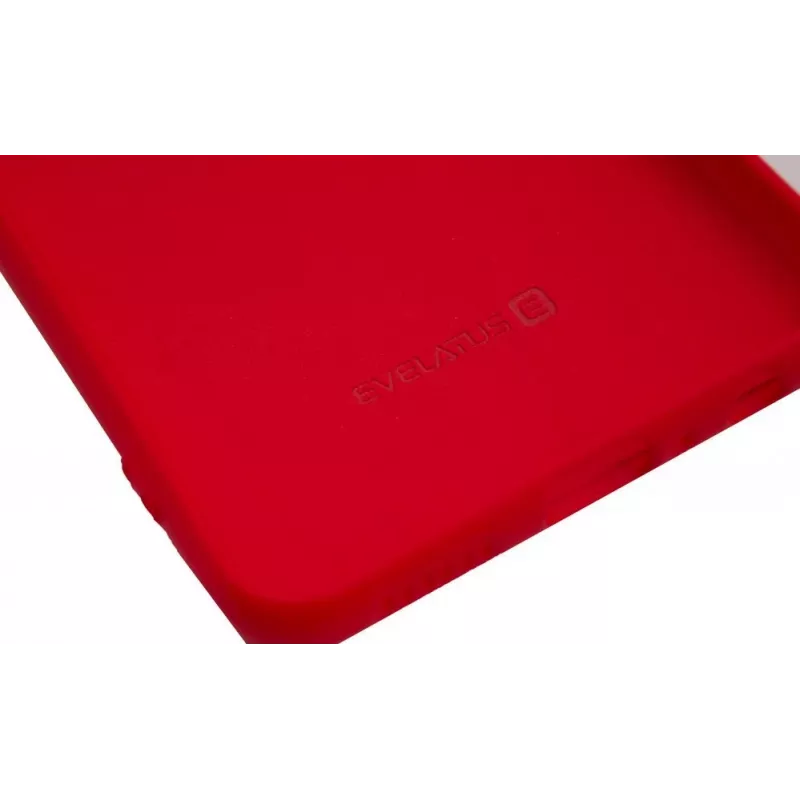 Capa em silicone Nano Soft Touch TPU Evelatus para Samsung Galaxy A20s vermelha