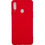Capa em silicone Nano Soft Touch TPU Evelatus para Samsung Galaxy A20s vermelha