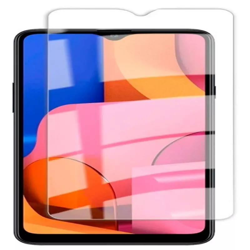 EVELATUS Protetor de ecrã em vidro temperado plano transparente 0,33 mm para Samsung Galaxy A20s / Redmi Note 11T 5G / Poco M4 Pro 5G com cola do Japão e revestimento antiestático