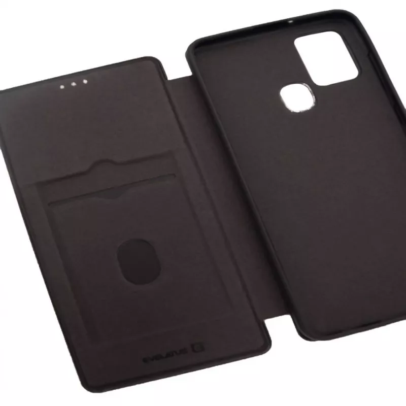 Evelatus Samsung Galaxy A21s capa tipo livro Preto