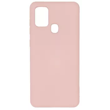 Capa de silicone nano Evelatus para Samsung Galaxy A21s Soft Touch TPU bege