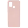 Capa de silicone nano Evelatus para Samsung Galaxy A21s Soft Touch TPU bege