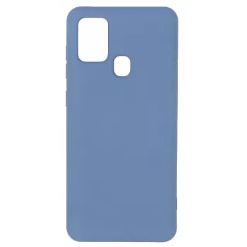 Evelatus Samsung Galaxy A21s Capa de Silicone Nano Soft Touch TPU Azul