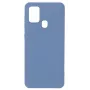 Evelatus Samsung Galaxy A21s Capa de Silicone Nano Soft Touch TPU Azul