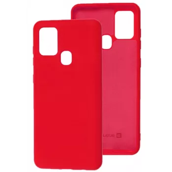 Capa Nano Silicone Soft Touch TPU Evelatus para Samsung Galaxy A21s vermelha