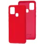 Capa Nano Silicone Soft Touch TPU Evelatus para Samsung Galaxy A21s vermelha