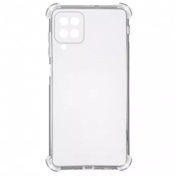 Evelatus Capa de silicone militar à prova de choques TPU transparente para Samsung Galaxy A22 4G