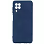 Evelatus Samsung Galaxy A22 4G Capa Nano Silicone Soft Touch TPU Azul Marinho