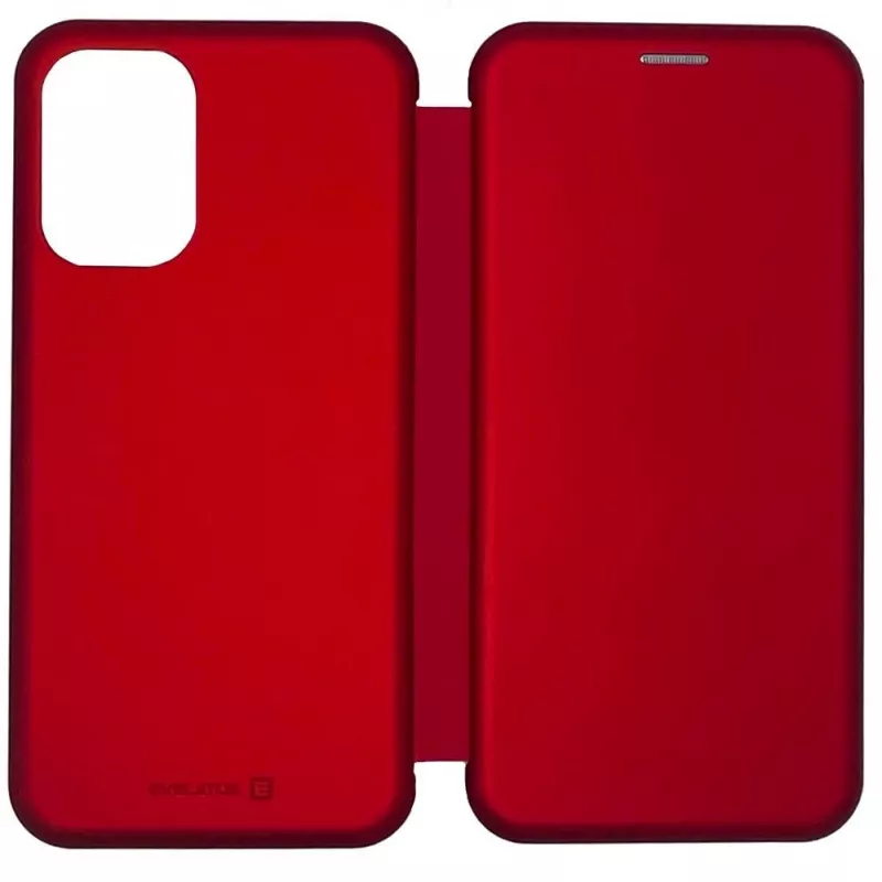 Capa tipo livro Evelatus Samsung Galaxy A23 4G/ A23 5G vermelha