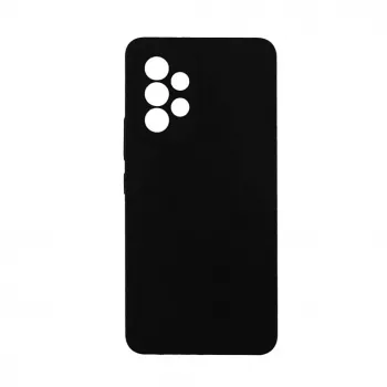 Capa de silicone nano Evelatus para Samsung Galaxy A23 4G / A23 5G Soft Touch TPU preta