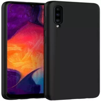 Evelatus Capa em silicone Nano Soft Touch TPU para Samsung Galaxy A30s/A50/A50s preta
