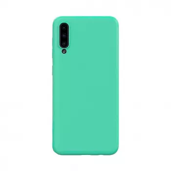 Capa de silicone nano Evelatus para Samsung Galaxy A30s/A50/A50s Soft Touch TPU menta