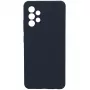 Capa de silicone Premium Soft Touch Evelatus para Samsung Galaxy A32 azul