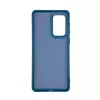 Capa de silicone nano Evelatus para Samsung Galaxy A33 5G Soft Touch TPU azul