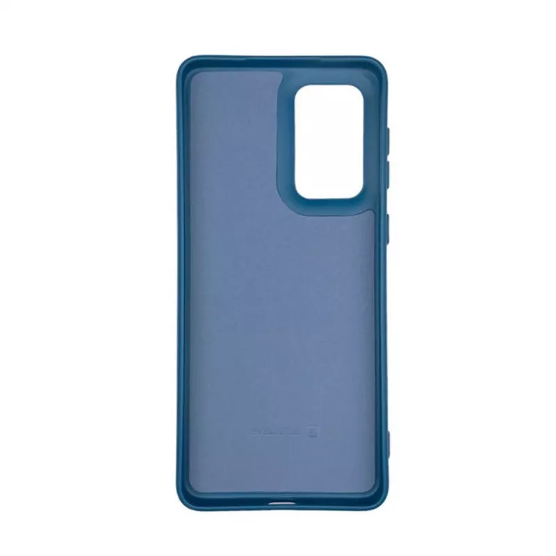 Capa de silicone nano Evelatus para Samsung Galaxy A33 5G Soft Touch TPU azul