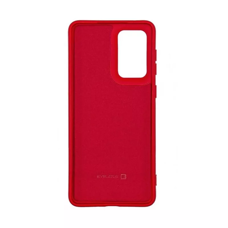 Capa Evelatus Nano Silicone Soft Touch TPU vermelha para Samsung Galaxy A33 5G
