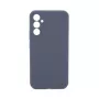 Capa de silicone Premium Soft Touch Evelatus para Samsung Galaxy A34 5G azul meia-noite