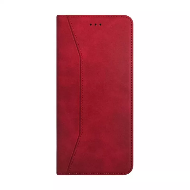 Evelatus Capa tipo livro Folio para Samsung Galaxy A35, vermelho
