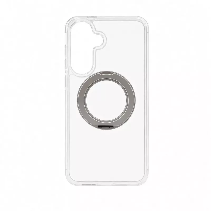 Capa Híbrida com MagSafe Evelatus para Samsung Galaxy A37 / A36 PC+TPU Suporte Metálico 360 Transparente