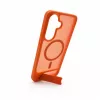 Evelatus Capa emborrachada com MagSafe e suporte para Samsung Galaxy A37 / A36, laranja