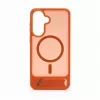 Evelatus Capa emborrachada com MagSafe e suporte para Samsung Galaxy A37 / A36, laranja
