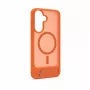Evelatus Capa emborrachada com MagSafe e suporte para Samsung Galaxy A37 / A36, laranja