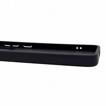 Capa de proteção Evelatus com MagSafe e suporte para Samsung Galaxy A37 / A36, anel mate, Preto