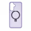 Evelatus Capa Shield com MagSafe e suporte para Samsung Galaxy A37 / A36, anel mate, lavanda lilás