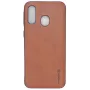 Capa traseira Evelatus Samsung Galaxy A40 Kuton pele castanha