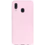 Capa de silicone Nano Evelatus para Samsung Galaxy A40 Soft Touch TPU Bege