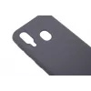 Evelatus Capa de silicone nano Soft Touch TPU para Samsung Galaxy A40, preto