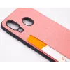 Evelatus Capa traseira de silicone para Samsung Galaxy A40 rosa