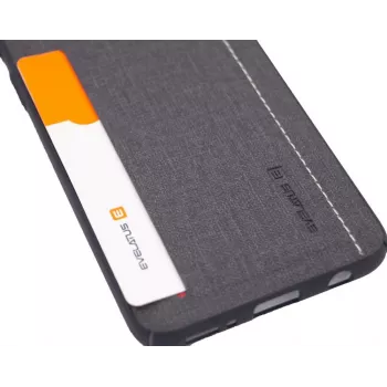 Evelatus Capa em silicone para Samsung Galaxy A40 preta