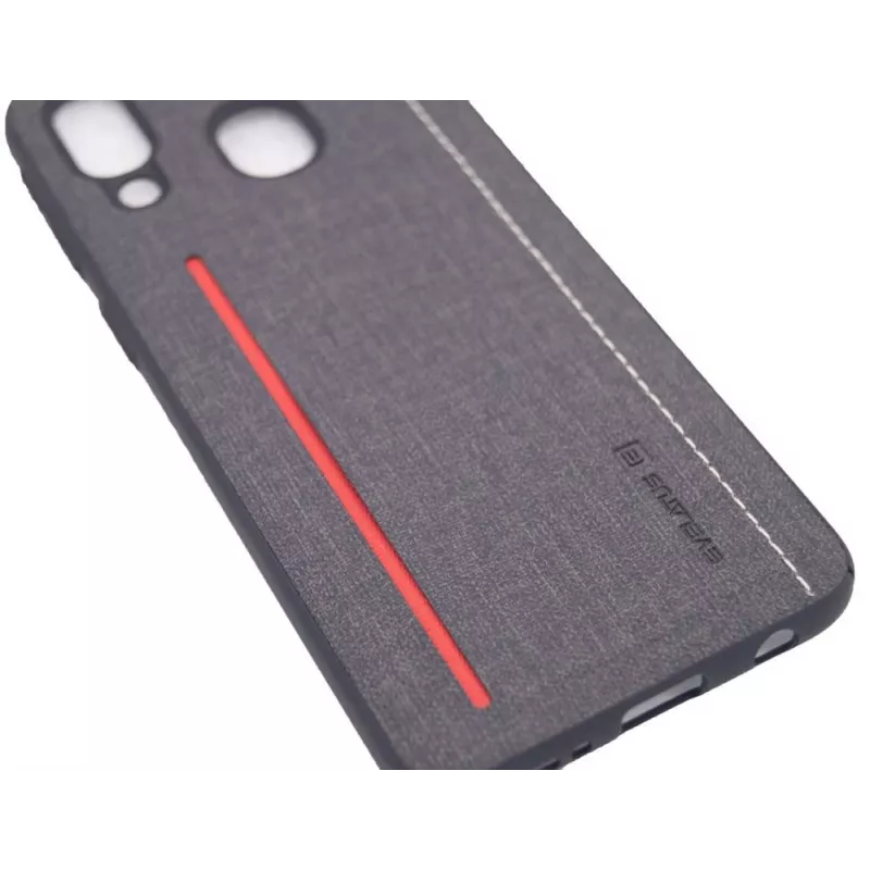 Evelatus Capa em silicone para Samsung Galaxy A40 preta