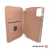 Evelatus Capa tipo livro rosa-ouro para Samsung Galaxy A41