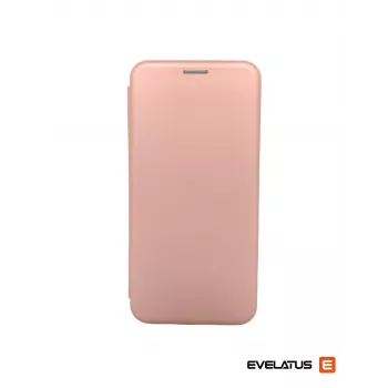Evelatus Capa tipo livro rosa-ouro para Samsung Galaxy A41