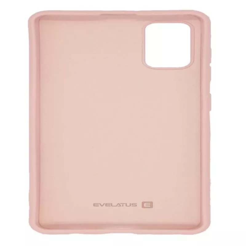 Evelatus capa de silicone nano com toque suave TPU para Samsung Galaxy A41, bege