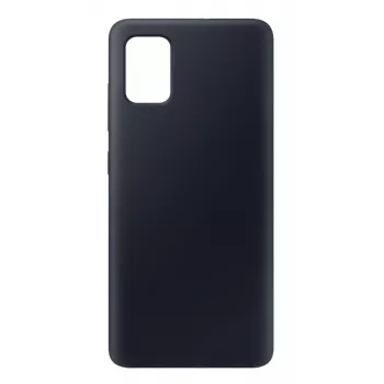 Evelatus Capa de silicone nano Soft Touch TPU para Samsung Galaxy A41 preta