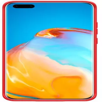 Evelatus Capa de silicone nano Soft Touch TPU para Samsung Galaxy A41 vermelha