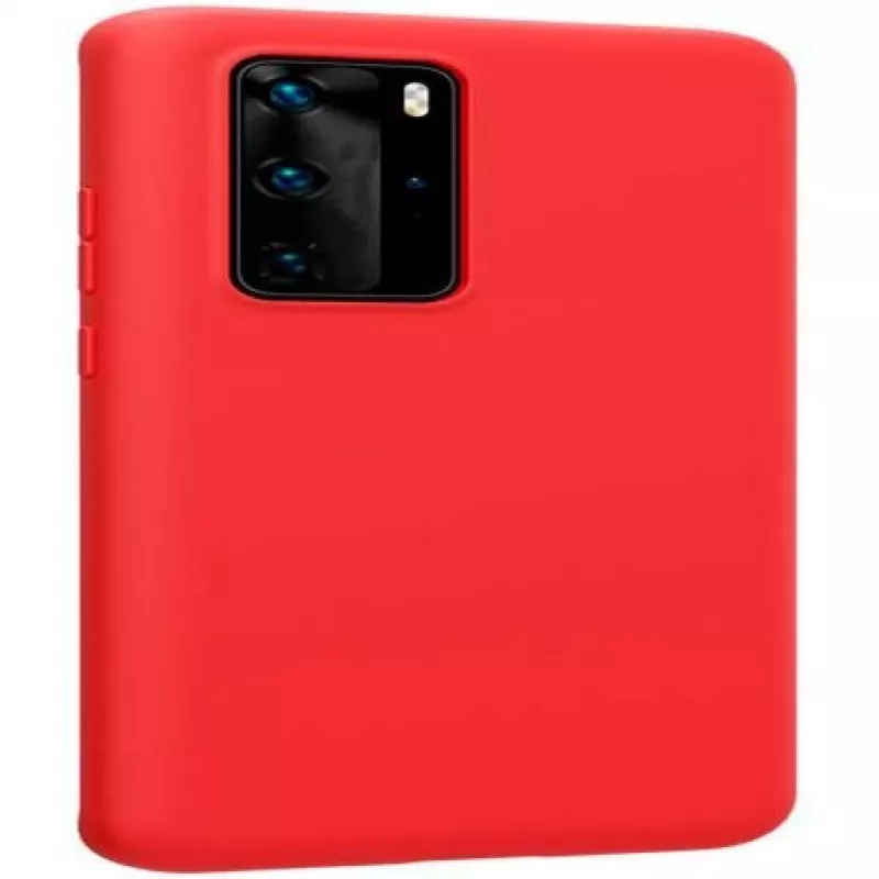 Evelatus Capa de silicone nano Soft Touch TPU para Samsung Galaxy A41 vermelha