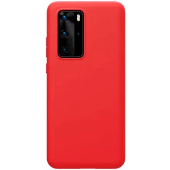 Evelatus Capa de silicone nano Soft Touch TPU para Samsung Galaxy A41 vermelha