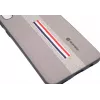 Capa traseira de silicone líquido Evelatus para Samsung Galaxy A50 Dazzel Gray